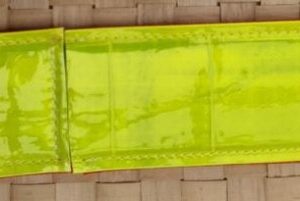 Reflexhalsband Gul Dold resår 45 cm Bredd 5 cm