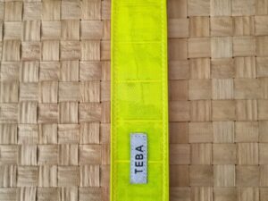 Reflexhalsband Gul Dold resår 35 cm Bredd 4 cm