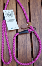 Retrieverkoppel Nylon Cerise Längd ca 190 cm Diameter 10 mm Alac