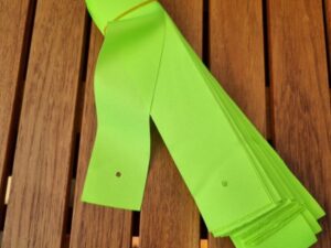 Snitselband Nylon Gul-grön 50/5 cm 48-pack