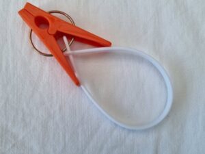 Snitselklämma med ögla 25-pack