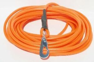 Spårlina 15 m 6 mm Plast med repkärna Orange