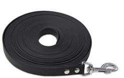 Spårlina 5,35 m 19 mm BioThane Svart