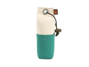 Tygdummy Ca 250 g Lining Vit/grön Plasthandtag Totallängd utan handtag ca 15,5 cm Diameter ca 6,5 cm