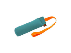 Tygdummy Ca 100 g Lite Small Grön Bandhandtag Totallängd utan handtag ca 19 cm Diameter ca 6 cm