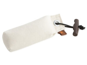 Tygdummy Ca 150 g Vit Plasthandtag Totallängd utan handtag ca 15,5 cm Diameter ca 5 cm