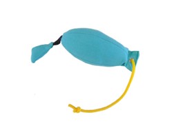 Fågel tygdummy Ca 500 g Grön Utan vingar Totallängd utan handtag ca 36 cm