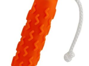 Plastdummy Orange Totallängd utan handtag ca 28 cm Diameter ca 5 cm Rephandtag färg varierar