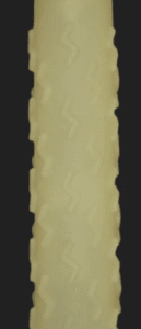 Plastdummy Glow Totallängd utan handtag ca 28 cm Diameter ca 5 cm Rephandtag färg varierar