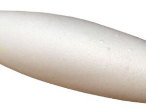 Dummy till apportkastare Vit plast Torped Längd ca 16 cm Diameter ca 4,5 cm  Sporting Saint