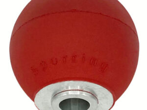 Dummy till apportkastare Röd plast Boll Diameter 8 cm Diameter Vikt ca 230 g Sporting Saint