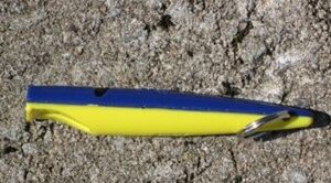 ACME 211.5 Blå/gul "Sverige" pipan