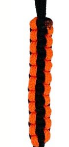 Nylonband till visselpipa med dekor Svart/orange