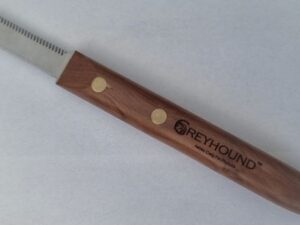 Trimkniv 3-sidig Öron-fin-medium Greyhound