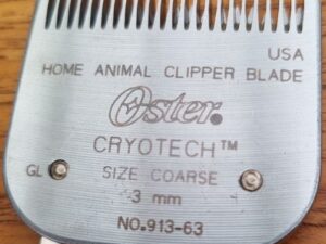 Klippmaskinskär till Oster Mark 2 3 mm