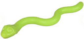Aktivering Orm Skåra till foder/godis Grön 42 cm TPR gummi Squeaker