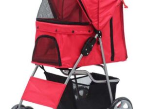 Sulky 68x46x100 cm Max 15 kg Röd Sändes EJ på postorder Hämtas i Höör