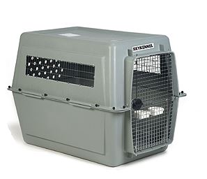 Plastbur Metalldörr 122x81x89 cm Sky Kennel  Sändes EJ på postorder Hämtas i Höör