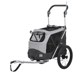 Cykelvagn Nylon Grå Max Max belastning 15 kg Trixie Sändes EJ på postorder Hämtas i Höör