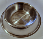 Skål med kant Rostfri 1,5 l