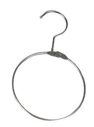 Metallring till ex dummies Med krok Diameter 12 cm